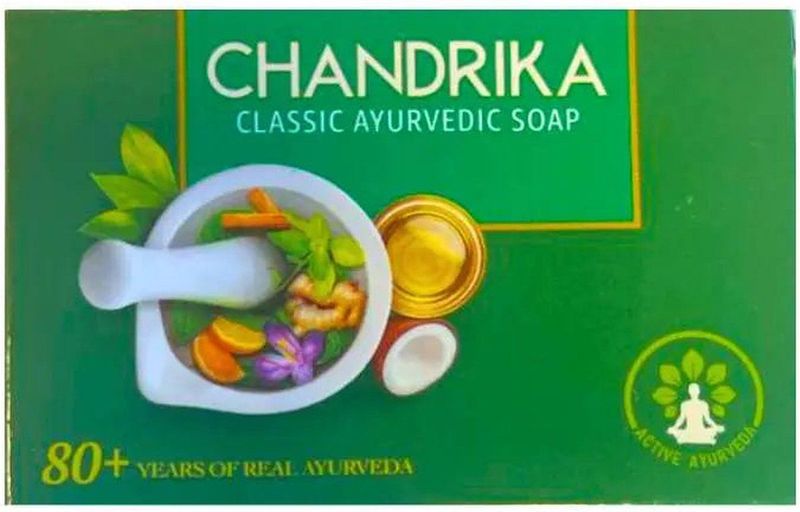 Chandrika ayurvedische zeep 75 g – 1 stuk - Wigro - Chandrikazeep - Ayurvedic - Herbal soap - Kruidenzeep