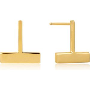 Drop T Bar Stud Earrings S