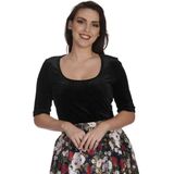 Top - Banned Retro - Zwart