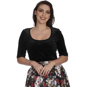 Top - Banned Retro - Zwart