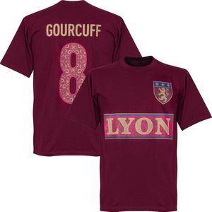 Olympique Lyon Gourcuff 8 Team T-shirt - Bordeaux Rood - L