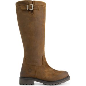 Viborg - Laarzen - Effen - Leer/Suède - Ritssluiting - Blokhak