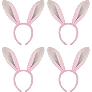 Paasmasker Met Konijnenoren Geïsoleerd Vector Illustratie - Illustratie
