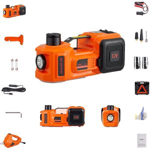 Elektrische Hydraulische Vrachtwagenhefbrug 5 Ton 12v Met Luchtsleutel en Compressor, Geschikt voor Noodreparaties en Reparaties In De Werkplaats