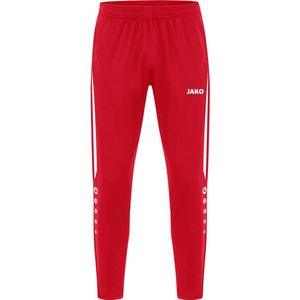 JAKO Power Polyesterbroek Rood Maat 3XL