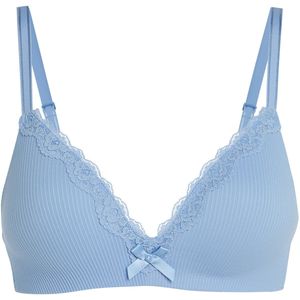 Hunkemöller Lola Padded Non-Wired Bra Blauw E80