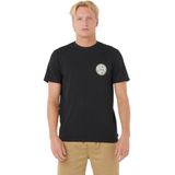 Rip Curl - Drifter - T-shirt - Zwart - Korte Mouwen
