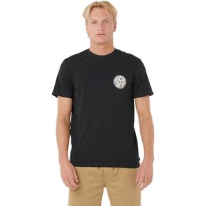 Rip Curl - Drifter - T-shirt - Zwart - Korte Mouwen