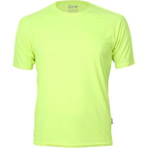 Herensportshirt 'Tech Tee' met korte mouwen Neon Yellow - XS