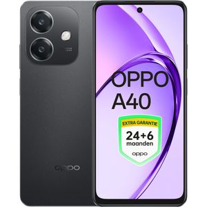 OPPO A40 - Smartphone - Zwart - 128 GB - 6,5 inch HD+ Display - 4 GB RAM