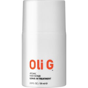 OLI G Atomic Hair Repair Treatment: de haarsensatie van 2025! Voor mooi, gezond en volledig hersteld haar in minuten. Met ingebouwde hittebeschermer. Geen conditioner nodig en uitspoelen hoeft niet.