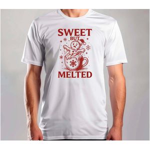 Sweet but melted - T Shirt - MerryChristmas - ChristmasVibes - Funny - Sarcasm - VrolijkKerstfeest - Kerstmis - Grappig - Sarcasme