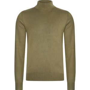 Mario Russo Coltrui Legergroen - Maat M - Getailleerd - Viscose & Polyester