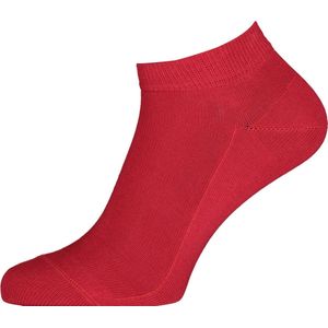 FALKE Family Sneakersokken versterkte sneaker sokken met patroon ademend effen eco-vriendelijk dun kort Duurzaam Katoen Rood Dames sokken - Maat 39-42