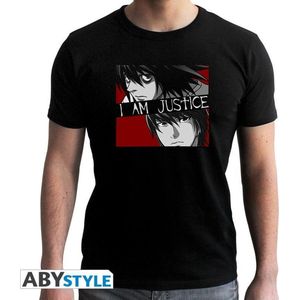 DEATH NOTE - I am Justice Men's T-Shirt - (L)