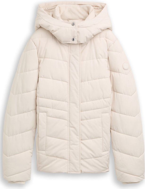 Tom Tailor - Pufferjas - Gewatteerde Winterjas - Met Afneembare Capuchon
