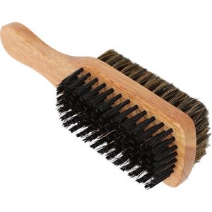 Dubbelzijdige Baardborstel - Baardkam met Houten Handvat - Voor de Perfecte Baard