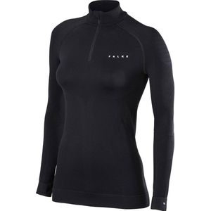 FALKE Maximum Warm Zip Shirt Dames 33040 - XL - Zwart