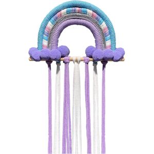 Hair Clips Storage Holder - Rainbow Haar Clip Houder voor Meisjes - Haar Strik Houder voor Hanging Haar Clips Organizer - Haar Clips Houder Wanddecoratie - Thuisdecoratie