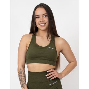 Eternity Sportbra | CAPO FINALE - Sportbra's | XL | Kleur Groen | Sportkleding | Activewear | Gymkleding | Fitnesskleding | Sportoutfit | Fitness | Hardlopen | Crossfit | Yoga | Pilates | Krachttraining
