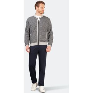 Gestreept heren huispak Hajo blauw - Blauw - Maat - 58