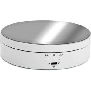 Draaiplateau - Wit - 13.6 cm - Meerdere Snelheden - 360 Graden