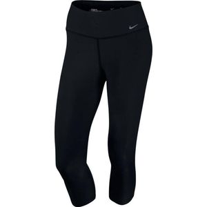 NIKE LEGEND 2.0 TI POLY CAPRI 548494-010 - Sportbroek - Vrouwen - Zwart - Maat XS