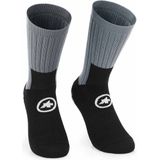 assos tactica t5 zwart grijs unisex mtb sokken