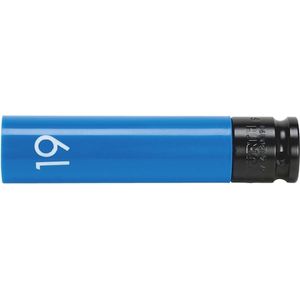 Wurth - 1/2 inch krachtdoppenset lang zeskant alu-velgen - 1/2 inch krachtdopsleutelinlay, extra lang Soort aandrijving Binnenvierkant Aansluiting 0 - Sleutelwijdte 19 mm