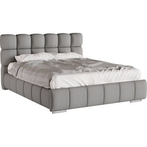Tweepersoonsbed Bliss 160 x 200 cm met opbergruimte, lattenbodem en Pocketveringmatras kokos H3/H4 (20 cm hoog)