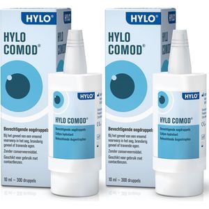 Hylo-COMOD - oogdruppels - 2x 10 ml