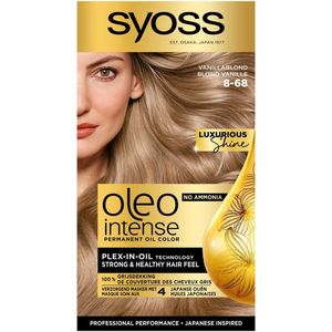 SYOSS - Oleo Intense 8-68 Vanillablond - Haarverf - Zonder Ammoniak - Grijsdekking - Langdurige Kleur - 1 stuk
