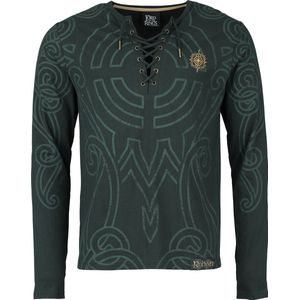 The Lord Of The Rings Rohirrim Heren Shirt met lange mouwen - groen - S