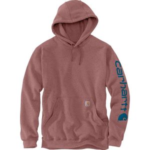 Carhartt - Sleeve Logo Hoodie - Apple Butter Heather - Katoen-Polyester Blend