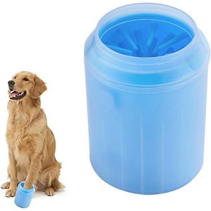 Pootreiniger voor honden en katten - Draagbaar en afneembaar met zachte siliconen haren