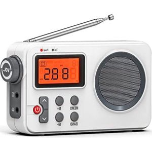 Noodradio - Transistor Radio Op Batterijen - Draagbare Radio Voor Thuis & Buiten