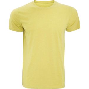 Russell Dames Slim Fit Langer Lengte Korte Mouwen T-Shirt (Gele mergel)