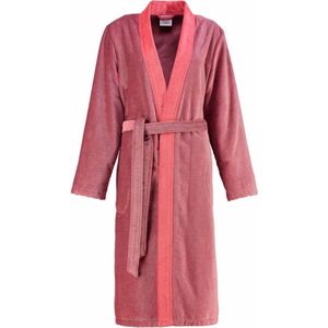 Cawo 6431 Velours Dames Badjas Kimono - Rot 42