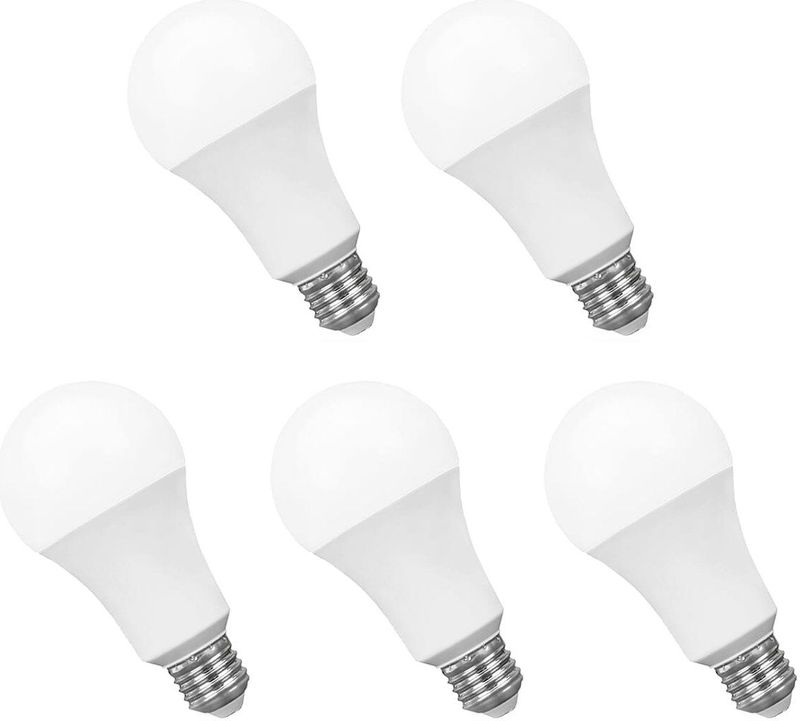 Spectrum - LED Lamp - Warm Wit - E27 - 18W - 230V - 1800 Lumen - 5 Stuks