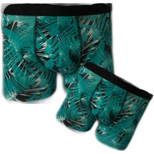 Embrator mannen Boxershorts 2-stuks overall print maat L