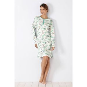 Paris dames nachthemd Hajo - Blauw - Maat - 36/38