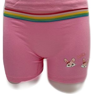 Embrator 2-stuks meisjes Boxershort met opdruk roze maat 92/98