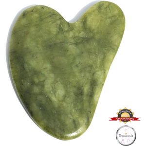 Demiracle® Pure Jade Gua Sha – Schraper - Massagehulpmiddel – Gezichtsmassage – Massage – Jade Roller - Face Roller – Ontspanning