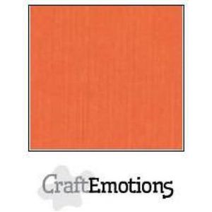 CraftEmotions linnenkarton | 10 vel | oranje