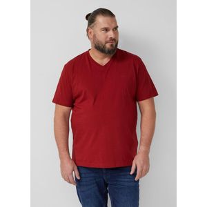 s.Oliver - T-Shirt - V-hals - Katoenen Jersey