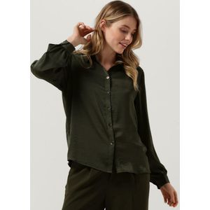 My Essential Wardrobe Hllo Shirt Dames - Jurken - Groen - Maat 40