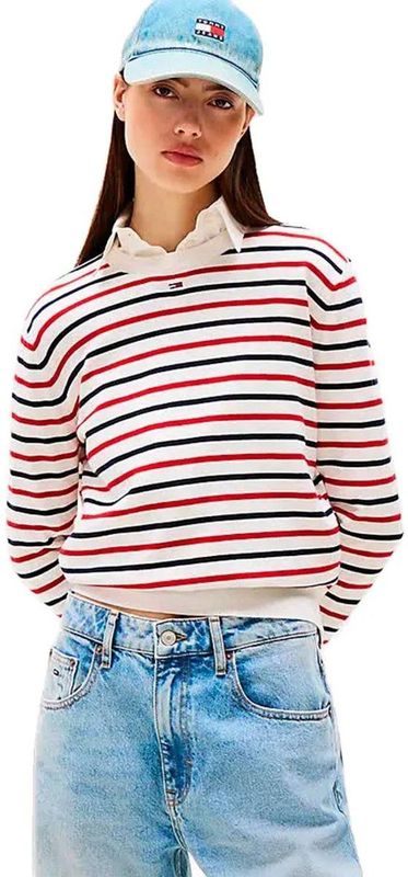 Tommy Jeans - Essential Sweatshirt - Katoen - Regular Fit