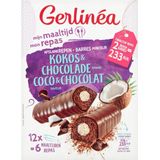 Gerlinea Maaltijdrepen - Chocolade & Kokos - 12 stuks