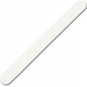 3x Witte Nagelvijl Recht 180/180 - Professioneel & Thuisgebruik