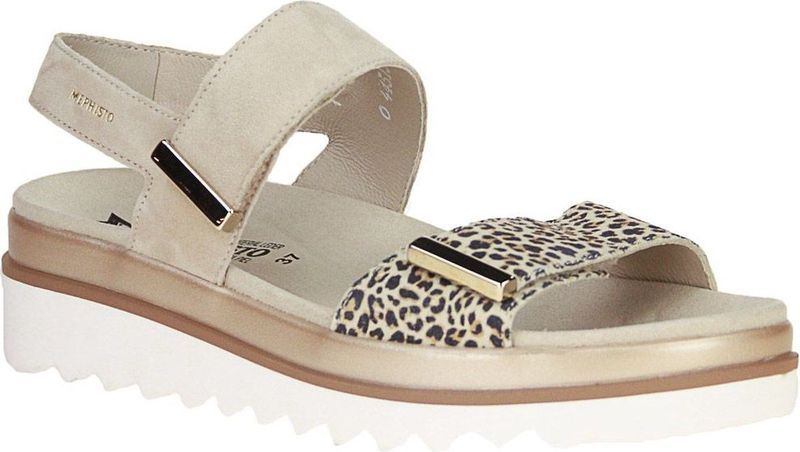 Mephisto - Damessandaal - Beige - Suède